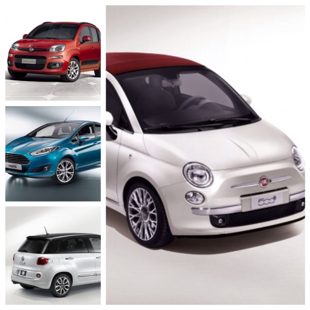 Le 10 Auto più vendute in Italia nel 2014