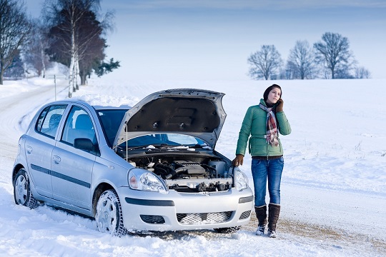 Controllo invernale dell’auto
